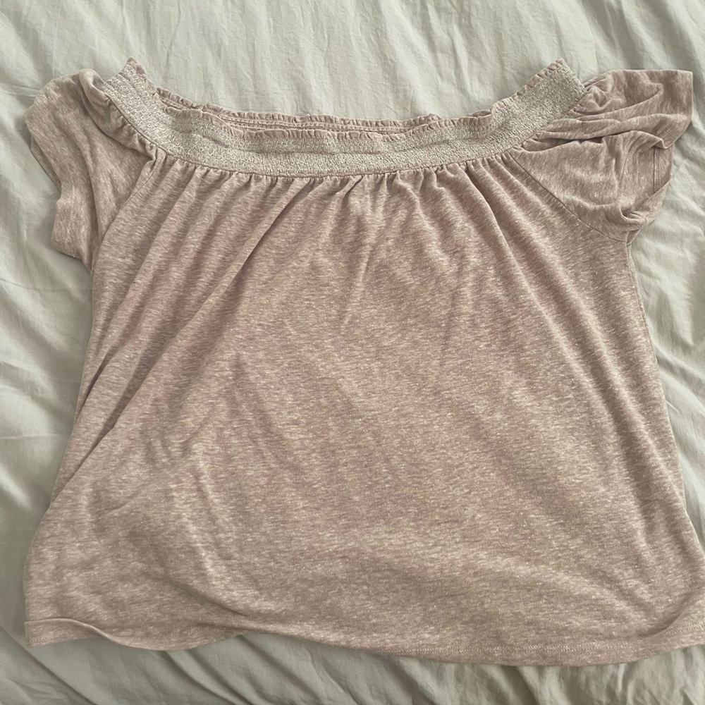 Old Navy off the shoulder shirt